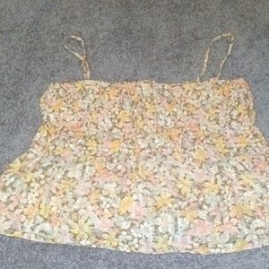 American Eagle Outfitters Floral Camisole - Multicolor